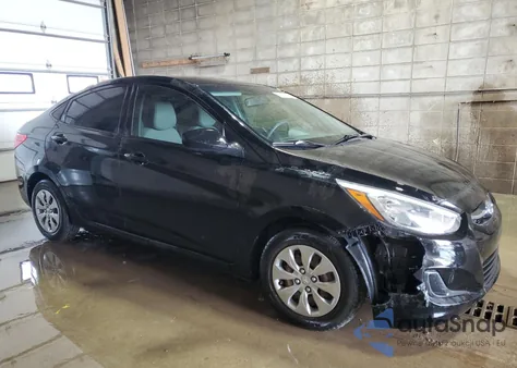 2017 Hyundai Accent Se z USA, uszkodzony, nr VIN KMHCT4AE6HU253085